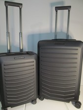 Porsche Milano, Italy Roadster 911 Long Trip Luggage Set Carry On & Check In-NWT picture