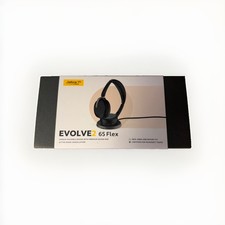 NEW SEALED Jabra Evolve2 65 Flex Stereo Headset, Bluetooth, MS Teams, USBC picture