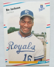 1988 Fleer #260 Bo Jackson Kansas City Royals picture