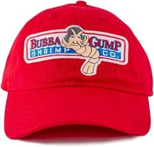 Bubba Gump Shrimp Red Hat Cap - Official Forrest Gump Merchandise & Cosplay picture