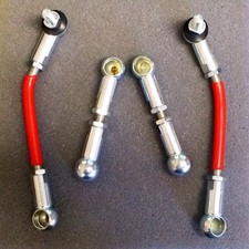 2006-13 MERCEDES BENZ ML W164 ADJUSTABLE LOWERING LINKS SUSPENSION KIT VERSION 2 picture