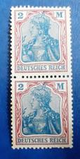 Stamps Germany Deutsches Reich Germania 2x 2 Mark 1920 Mi. Nr. 152 (26454) picture