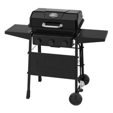 Expert Grill 3-Burner Propane Gas Grill with Wheels and Side Shelves, Black picture