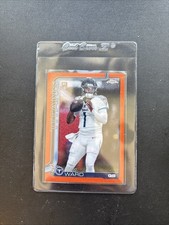 Topps 2025 Chrome Cam Ward Rookie Orange Sparkle Glitter Touchdown Refractor /6 picture