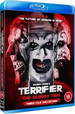 Terrifier - The Bloody Trio - Three Movie Blu-Ray Set NEW (USA Compatible) 1 2 3 picture