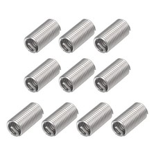 10pcs 7/16-14 UNC 3.0D 304 Stainless Steel Wire Thread Insert Threaded Sleeve picture
