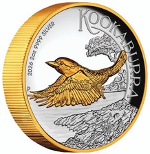 2026 Australian Kookaburra 2 oz ultra high relief silver coin picture