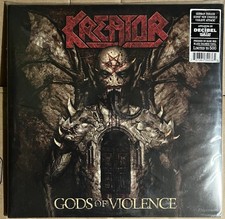 Kreator Gods of Violence 2017 US. Red and Black vinyl 500 copies Nm/Nm picture