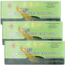 Prince of Peace Pine Brand Red Panax Ginseng Extractum 30 Bttls Each (Pack of 3) picture