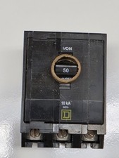 NEW Square D QOB350 50 Amp Miniature Circuit Breaker 240V 3 Pole 3 Phase picture