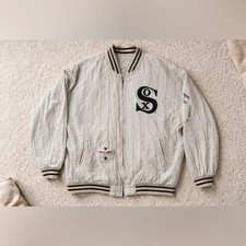 Vintage 90s Chicago White Sox Reversible MLB Jacket XXL Mirage Streetwear picture