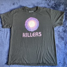 the killers band t shirt Mens Large Black picture