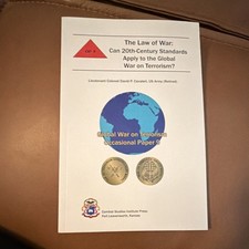 Combat Studies Institute Press GWOT Occasional Paper 9 Law of War Cavaleri 2005 picture