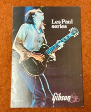 Rolling Stones Keith Richards gibson rare les paul brochure 1975 picture