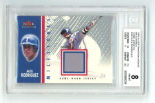 Alex Rodriguez 2003 Fleer Tradition Update #AR Beckett 8 NM/MT Milestones GJ picture