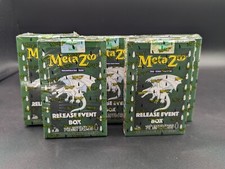5x Sealed WILDERNESS 1ST EDITION Release Event Deck Box = 15 Packs METAZOO Cards picture