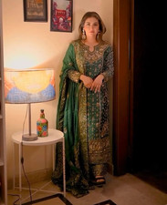 Pakistani Designer Indian Salwar Kameez Bollywood Dress Party Wear Suit wedding picture