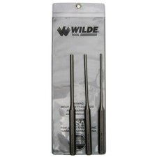 WILDE PPL3.NP 3Pc Long Pin Punch Set USA MADE picture