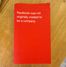 Rare Collectible Facebook Internal Release Only- New Employee Pocketbook Manual  picture