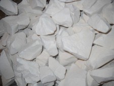 3 POUNDS Georgia white kaolin clay chunks White Dirt picture