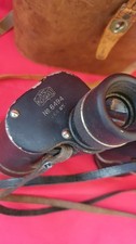 Rare WWII Vintage Japanese Military Binoculars NTC KOGAKU 7x50 Reticle Case picture
