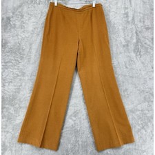 Laurel Pants Womens 40 US 8 Wide Leg Wool Angora Blend Office Trouser Minimalist picture