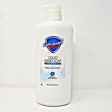 FREE SHIPPING Safeguard Liquid Hand Soap 40 oz Fresh Clean Scent Pump picture