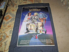 BEETLEJUICE Original One Sheet Movie Poster 1988 Scarce 27”x40” picture