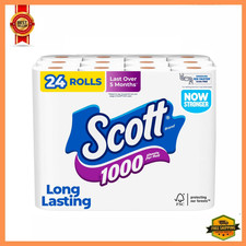 Scott 1000 Toilet Paper, 24 Rolls, 1,000 Sheets per Roll picture