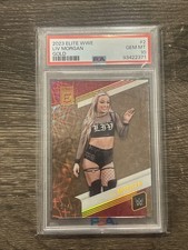 2023 Donruss Elite WWE Liv Morgan 1/10 GOLD PSA 10 POP 2 picture