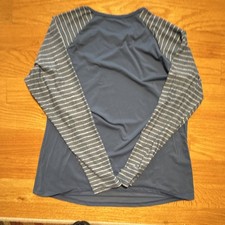 Calia by Carrie Underwood woman’s  XL Striped Raglan Crewneck Stretch Tee picture