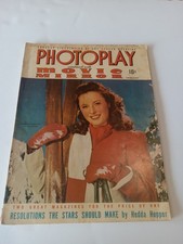 Photoplay & Movie Mirror Magazine January 1942 Barbara Stanwyck picture