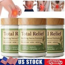 3X Total Relie-f Magnesium Cream, Nerve Relief Magnesium Soothing Cream 80g picture