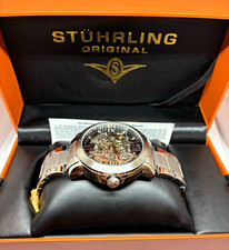 Stuhrling Winchester Men's Automatic Stainless Steel Watch picture
