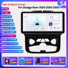 10.33'' Android GPS Carplay 8+32G Car Stereo Radio For Dodge Ram 1500 2500 3500 picture