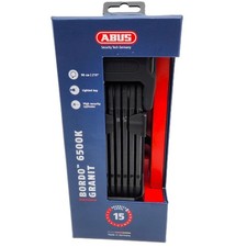 Abus Bordo Granit 6500K XPlus Folding Keyed Bike Lock w/ SH Holder 90cm / 2'11
