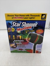 Bulbhead Star Shower Motion Laser Lights Projector Christmas - NEW IN BOX picture