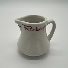 Vintage Rickey’s Restaurant San Francisco Creamer Rickey’s Red Chimney Mcnicol  picture