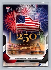 2026 Topps Now America 250 #A250 America's 250th Anniversary picture