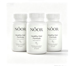 3X NOOR HAIR Healthy Hair Formula, Hair Growth Supplement Supporting picture