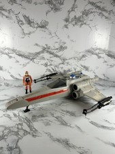 Vintage 1978 KENNER Star Wars X WING Fighter  Tested Working w/Figure READ picture