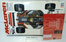 w/Detail Book TAMIYA 1/12 McLaren Honda MP4/6 Model Kit  Ayrton Senna 12028 picture
