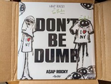 (SIGNED/SEALED) A$AP ROCKY DONT BE DUMB DUMMY SIGNED 2 DISC VINYL LP picture