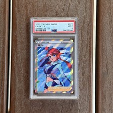 Pokemon 2021 Shining Fates Skyla Trainer #072/072 Full Art PSA 9 Mint picture