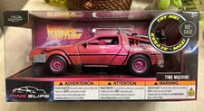 Jada Pink Slips 1:24 Back To The Future Time Machine Pink CHASE picture