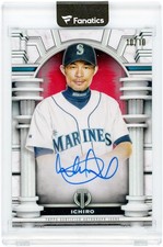 Ichiro Seattle Mariners Signed 2023 Topps Tribute Olympus Red #OA-I #10/10 Card picture