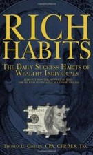 Rich Habits - The Daily Success Habits of Wealthy Individuals - Paperback - GOOD picture