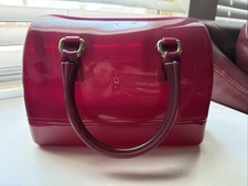Furla Candy Bag Glossy Magenta Handbag picture
