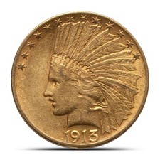 Pre-33 $10 Indian Gold Eagle (XF) Random Year picture