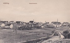 1920 Postcard German Reich Altötting General View Church Cityscape Building Excellent picture